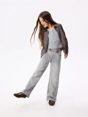 Foto del prodotto Reserved - Jeans elasticizzati wide leg - grigio chiaro