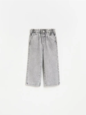 Foto del prodotto Reserved - Jeans paperbag - grigio chiaro