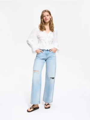 Foto del prodotto Reserved - Jeans straight fit a vita media - blu