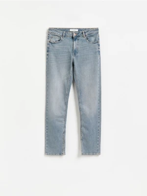 Foto del prodotto Reserved - Jeans straight fit a vita media - indigo jeans
