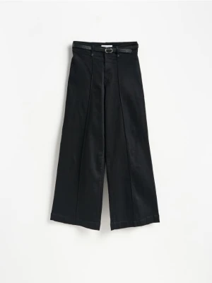 Foto del prodotto Reserved - Jeans wide leg con cintura - nero