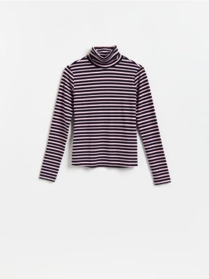 Foto del prodotto Reserved - Maglia a maniche lunghe arricchita da viscosa - rosa pastello