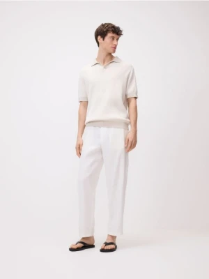 Foto del prodotto Reserved - Maglia polo in cotone - beige