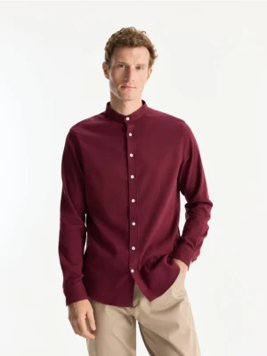 Foto del prodotto Reserved - Maglia super slim in cotone egiziano - bordeaux