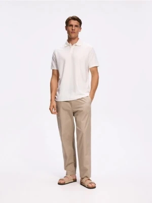 Foto del prodotto Reserved - Maglietta polo comfort fit - panna