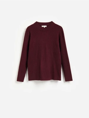Foto del prodotto Reserved - Maglione a costine in misto viscosa - bordeaux