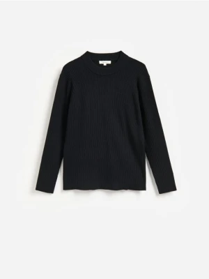 Foto del prodotto Reserved - Maglione a costine in misto viscosa - nero