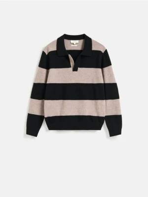 Foto del prodotto Reserved - Maglione a polo in misto lana - multicolore