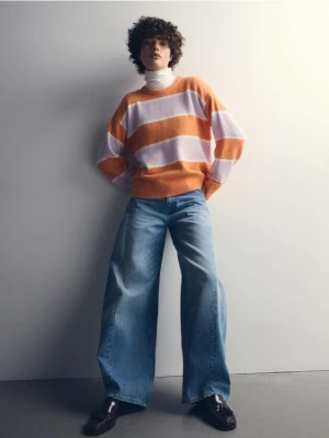 Foto del prodotto Reserved - Maglione a righe - mandarino