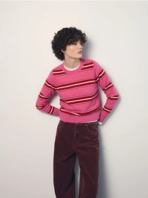 Foto del prodotto Reserved - Maglione a righe - orchidea