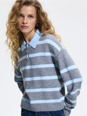 Foto del prodotto Reserved - Maglione con colletto polo - multicolore
