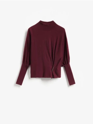 Foto del prodotto Reserved - Maglione con dettaglio decorativo - bordeaux