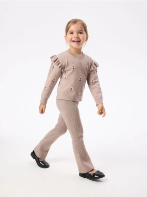 Foto del prodotto Reserved - Maglione con fiori ricamati - beige