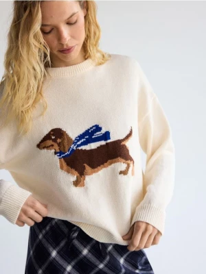 Foto del prodotto Reserved - Maglione con motivo animalier - nude