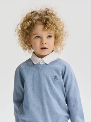 Foto del prodotto Reserved - Maglione con ricamo - blu pallido