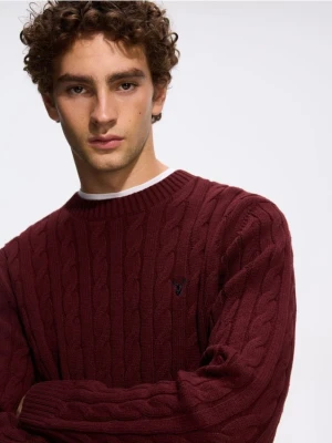 Foto del prodotto Reserved - Maglione con ricamo - carminio