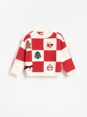 Foto del prodotto Reserved - Maglione natalizio con patch - multicolore