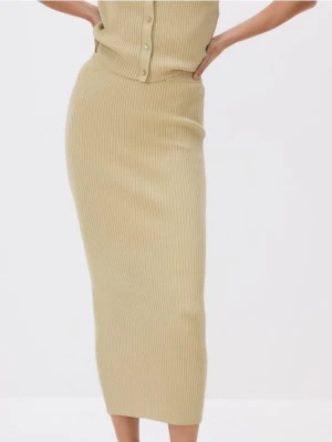 Foto del prodotto Reserved - Maxi gonna in maglia - verde pallido