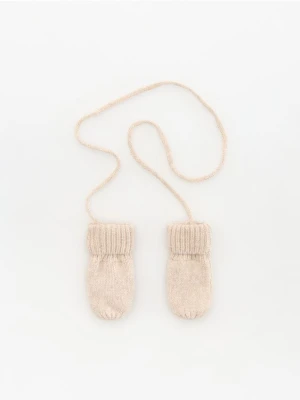 Foto del prodotto Reserved - Muffole in lana con cordino - beige