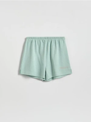 Foto del prodotto Reserved - Pantaloncini con stampa - verde pallido