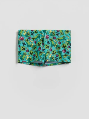 Foto del prodotto Reserved - Pantaloncini da bagno Minecraft - turchese