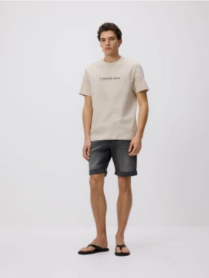 Foto del prodotto Reserved - Pantaloncini denim slim fit - grigio