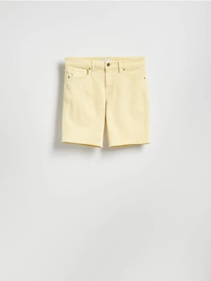Foto del prodotto Reserved - Pantaloncini di jeans straight - yellow jeans