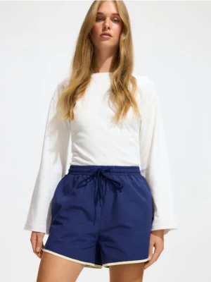 Foto del prodotto Reserved - Pantaloncini in cotone - blu scuro