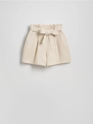Foto del prodotto Reserved - Pantaloncini in misto lino - beige