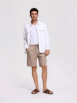 Foto del prodotto Reserved - Pantaloncini jogger regular fit - beige