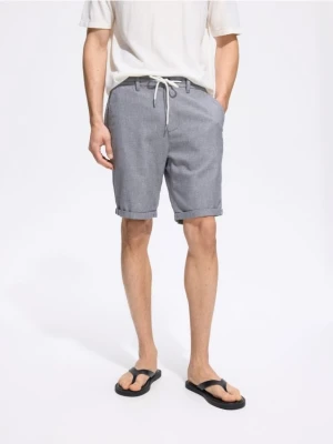 Foto del prodotto Reserved - Pantaloncini regular in misto lino - grigio scuro