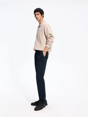 Foto del prodotto Reserved - Pantaloni chino con pince - blu scuro