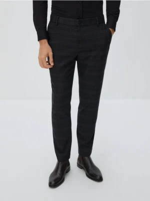 Foto del prodotto Reserved - Pantaloni chino slim a quadri - nero