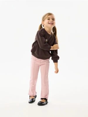 Foto del prodotto Reserved - Pantaloni flare in jersey - rosa cipria