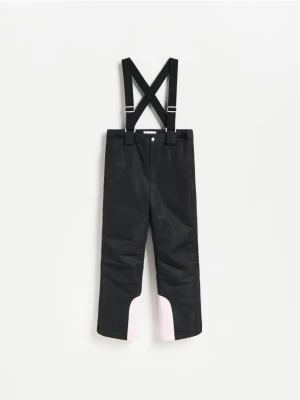 Foto del prodotto Reserved - Pantaloni impermeabili con bretelle - nero