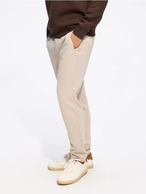 Foto del prodotto Reserved - Pantaloni slim in cotone mercerizzato - beige