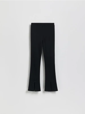 Foto del prodotto Reserved - Pantaloni svasati flare con spacchi - nero