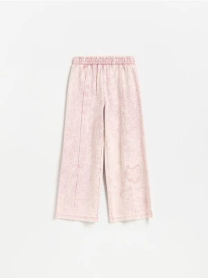 Foto del prodotto Reserved - Pantaloni tuta effetto marmorizzato - rosa cipria