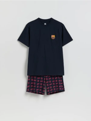 Foto del prodotto Reserved - Pigiama due pezzi FC Barcelona - blu scuro