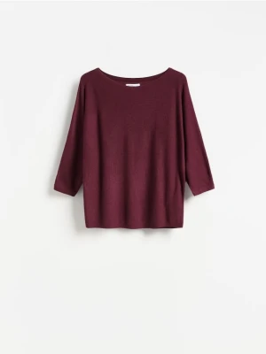 Foto del prodotto Reserved - Plain viscose rich jumper - viola scuro