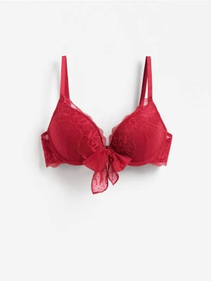 Foto del prodotto Reserved - Reggiseno push up con fiocco decorativo - rosso