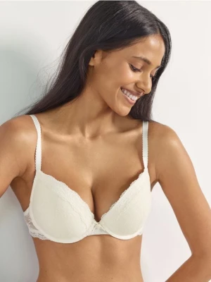 Foto del prodotto Reserved - Reggiseno push-up con pizzo - panna