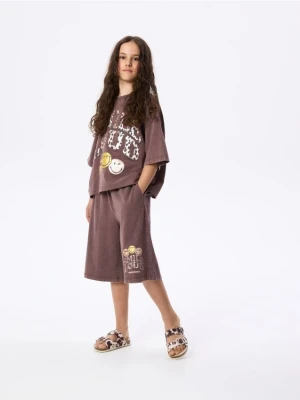 Foto del prodotto Reserved - Set in cotone SmileyWorld® - marrone scuro