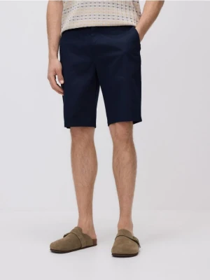Foto del prodotto Reserved - Short regular con lyocell - blu scuro