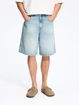 Foto del prodotto Reserved - Shorts in denim baggy - blu