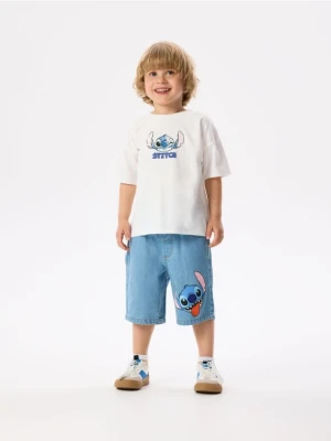 Foto del prodotto Reserved - Shorts in denim Lilo & Stitch - blu