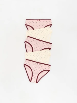 Foto del prodotto Reserved - Slip in cotone 5-pack - rosa cipria
