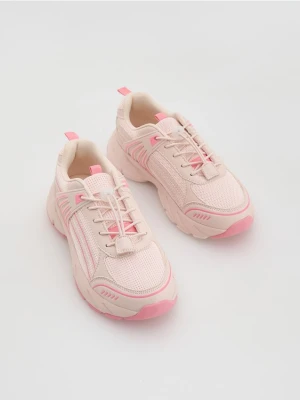 Foto del prodotto Reserved - Sneakers in materiali misti combinati - rosa pastello