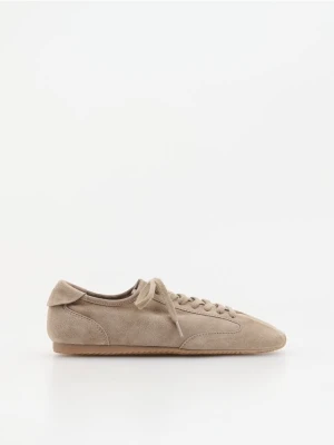 Foto del prodotto Reserved - Sneakers in pelle di pecora - beige