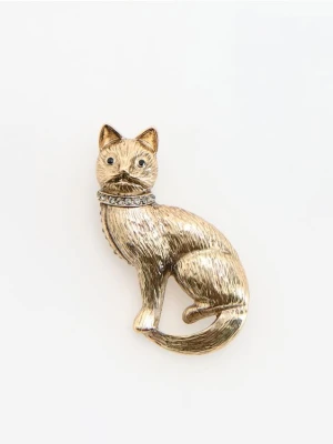Foto del prodotto Reserved - Spilla a forma di gatto - oro